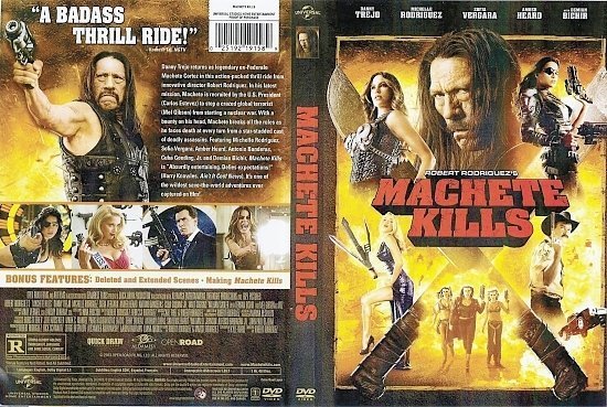 dvd cover Machete Kills R1