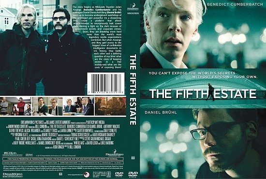 dvd cover The Fifth Estate R1