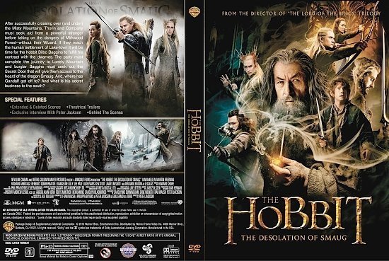 dvd cover The Hobbit The Desolation Of Smaug R1 s