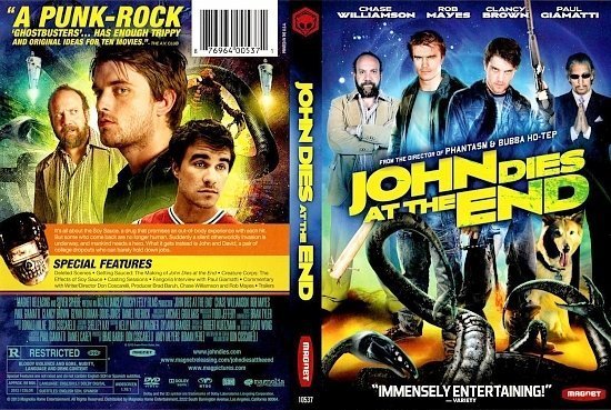 dvd cover John Dies at the End