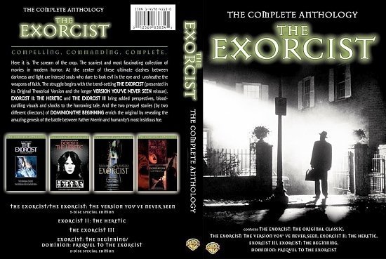 dvd cover The Exorcist Anthology