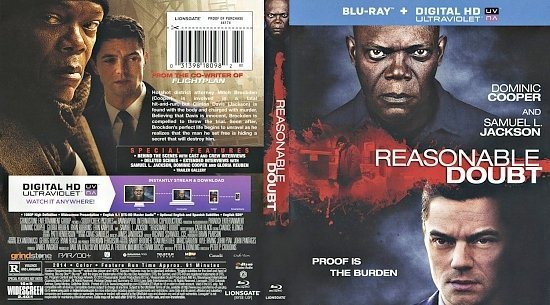 dvd cover Reasonable Doubt