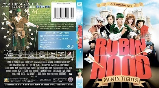 dvd cover Robin Hood Men In Tights