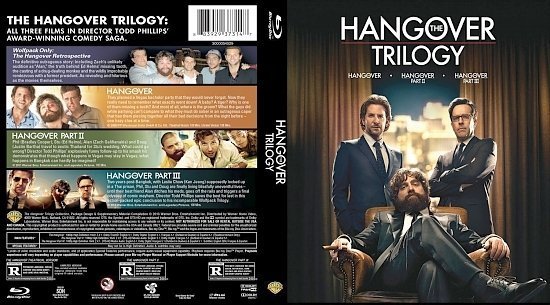 dvd cover The Hangover Trilogy