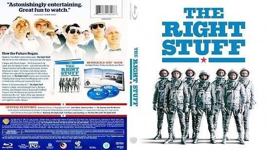 dvd cover The Right Stuff