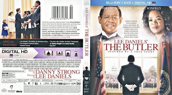 dvd cover The Butler