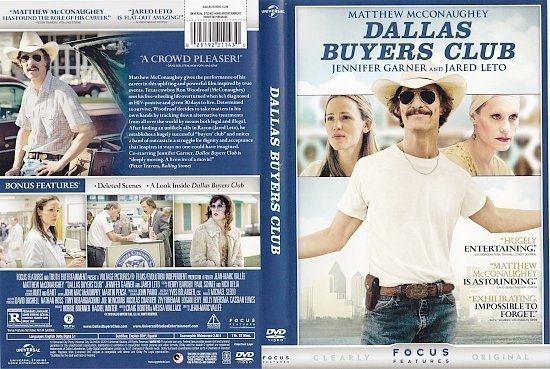 dvd cover Dallas Buyers Club R1