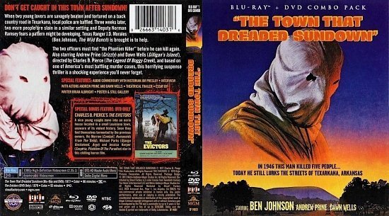 dvd cover The Town That Dreaded Sundown