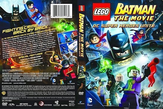 dvd cover Lego The Batman Movie
