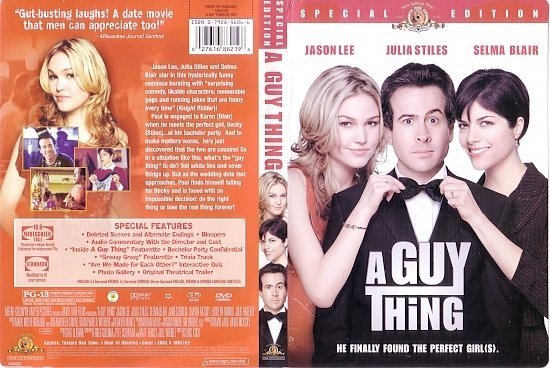 dvd cover A Guy Thing (2003) R1