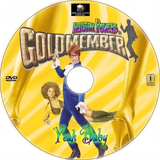 dvd cover Austin Powers in Goldmember (2002) R1 Custom CD Cover