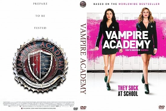 dvd cover Vampire Academy