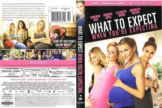 dvd cover What to Expect When You're Expecting R1