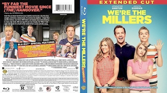 dvd cover We're The Millers Extended