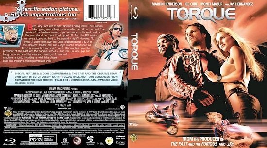 dvd cover Torque