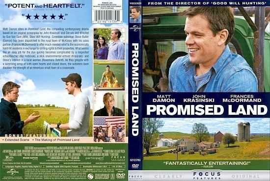dvd cover Promised Land