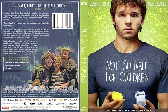 dvd cover Not Suitable For Children