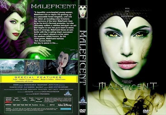 dvd cover Maleficent R1
