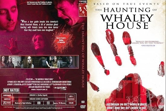 dvd cover The Haunting of Whaley House