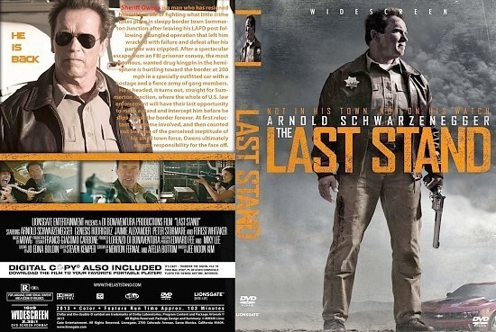 dvd cover The Last Stand