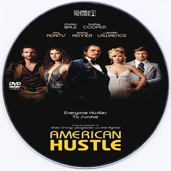 dvd cover American Hustle Custom CD Cover
