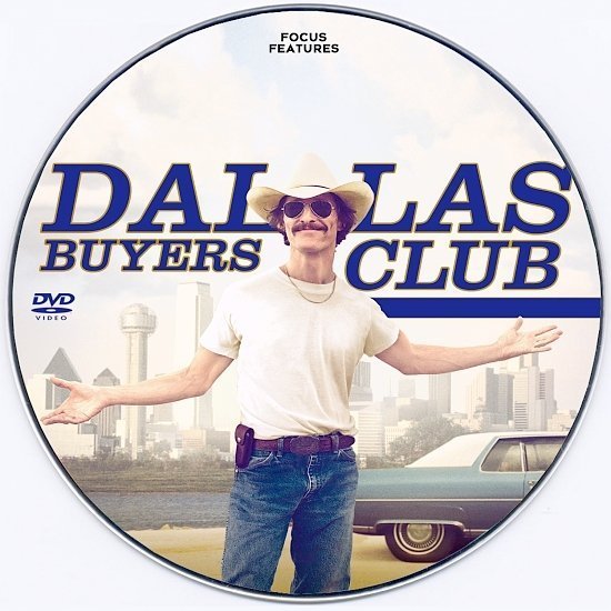 dvd cover Dallas Buyers Club Custom CD Cover