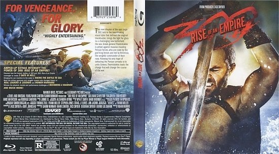 dvd cover 300 Rise Of An Empire