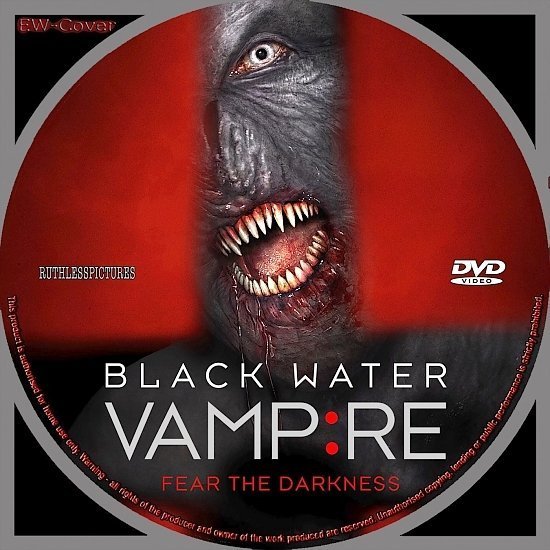 dvd cover The Black Water Vampire R0 CUSTOM