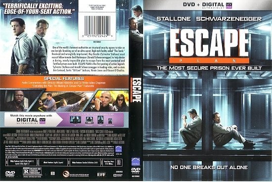 dvd cover Escape Plan R1