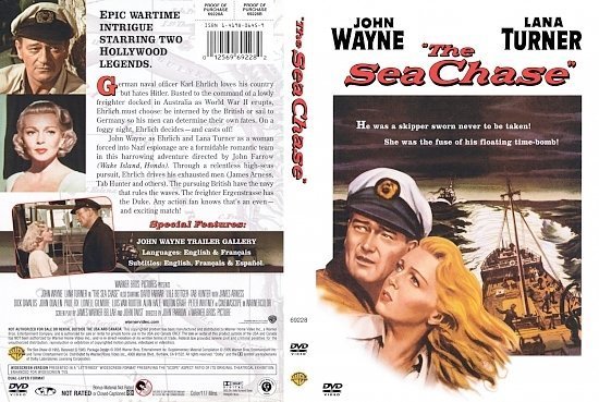 dvd cover The Sea Chase