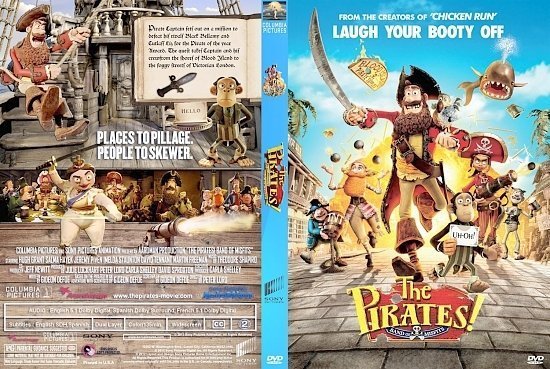 dvd cover The Pirates Band of Misfits
