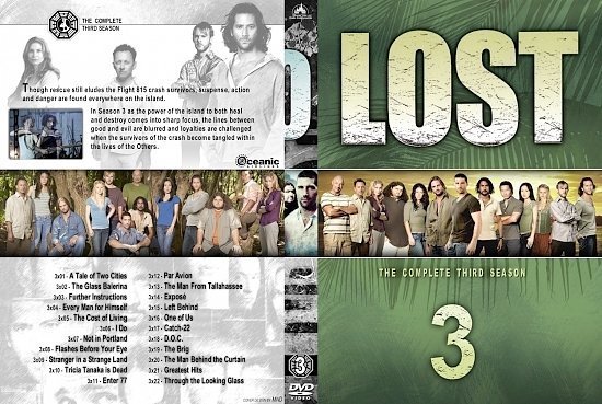 dvd cover Lost