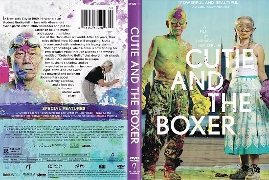 dvd cover Cutie and the Boxer R1