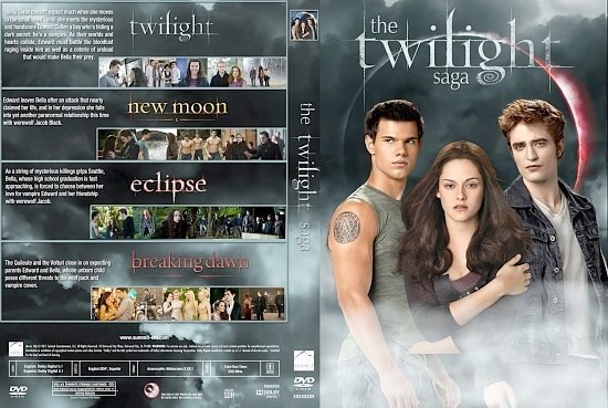 dvd cover The Twilight Saga Collection