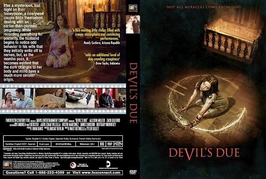 dvd cover Devil's Due R0