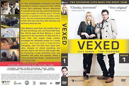 dvd cover Vexed Series 1