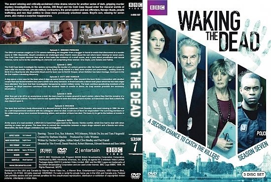 dvd cover Waking the Dead Season 7
