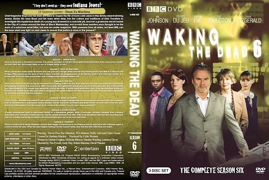 dvd cover Waking the Dead Season 6