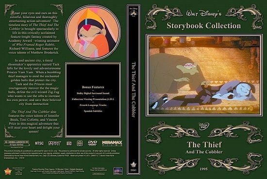 dvd cover The Thief And The Cobbler