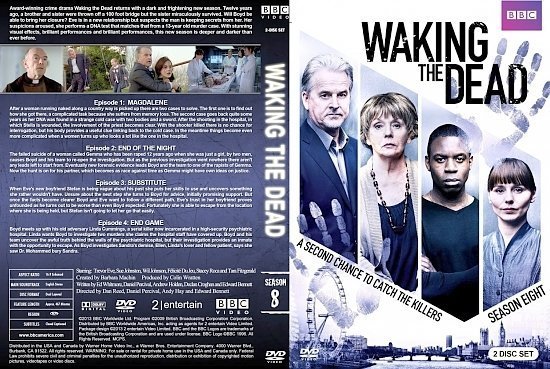 dvd cover Waking the Dead Season 8