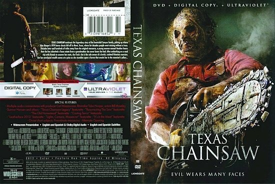 dvd cover Texas Chainsaw