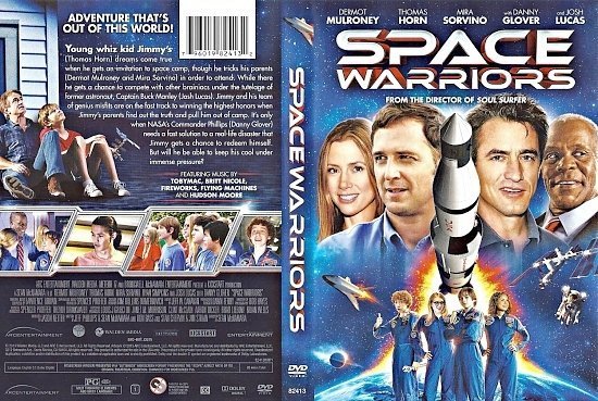 dvd cover Space Warriors