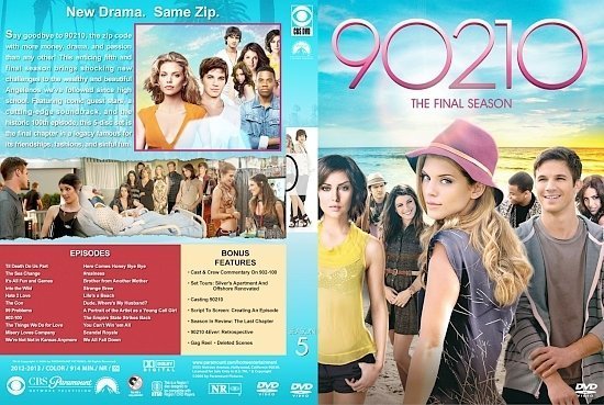 dvd cover 90210 Season 5
