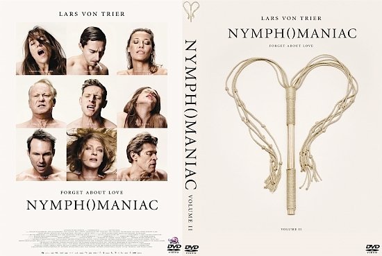 dvd cover Nymphomaniac: Vol. I & Vol. II Custom