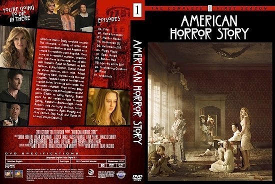 dvd cover american horror story season 1 dm
