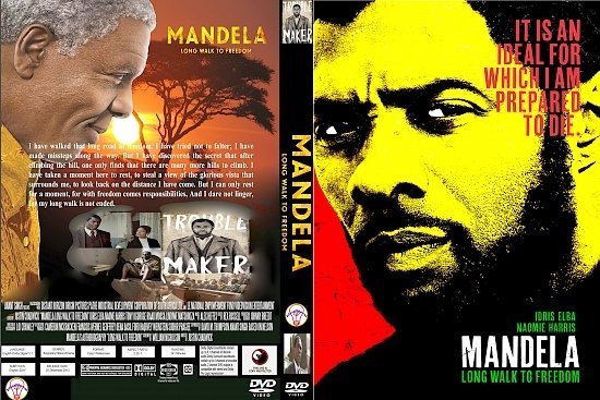 dvd cover Mandela: Long Walk To Freedom