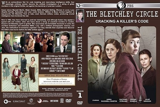 dvd cover The Bletchley Circle Season 1
