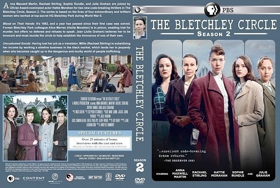 dvd cover The Bletchley Circle Season 2