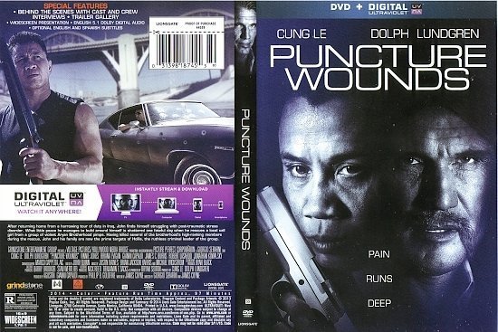 dvd cover Puncture Wounds R1