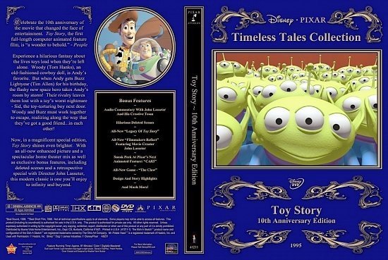dvd cover Toy Story 10th Anniversary Edition